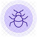 Bug Black Outline Icon Icon