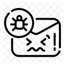 Bug Virus Unhappy Icon