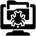 Cyber Crime Bug Icon