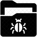 Cyber Crime Bug Icon