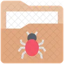 Cyber Crime Bug Icon