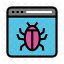 Internet Bug Virus Icon