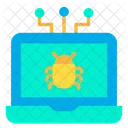 Bug Laptop  Icon