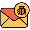 Mail Virus Malware Icon