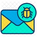 Mail Virus Malware Icon