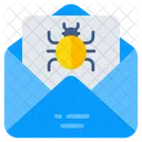 Bug Mail Bug Email Infected Mail Icon