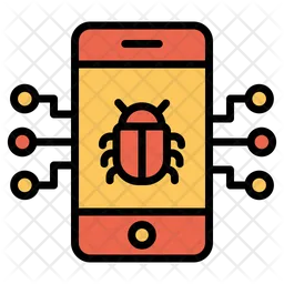 Bug Mobile  Icon