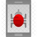 Bug móvel  Ícone