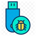 Bug Pendrive  Icon
