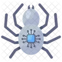 Processor Chip Integrated Circuit Bug Chip Icon