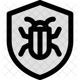 Bug Protection Icon - Download in Colored Outline Style