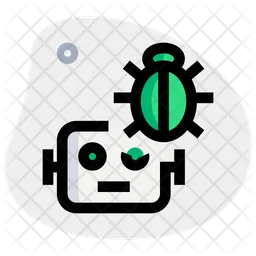 Bug Robot  Icon