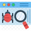 Bug Search Icon