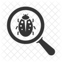 Bug Search Find Bug Bug Analysis Icon