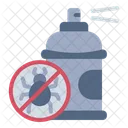 Bug Spray Pest Control Insecticide Icon