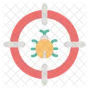 Bug Target  Icono