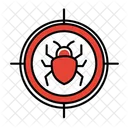 Bug Target Bug Testing Debugging Icon