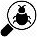 Bug Tracking Bug Finder Virus Search Icon