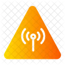 Bügelfreie Strahlung  Symbol