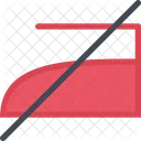 Nicht Bugeln Kleidung Symbol