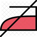 Nicht Bugeln Kleidung Symbol