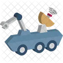 Buggy Lunar Robot Icon