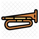 Bugle Jazz Woodwind Instrument Icon