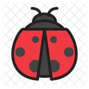 Bugs Insect Ladybug Icon