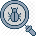 Bugs Search Bug Virus Icon