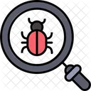 Bugs Search Bug Virus Icon