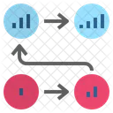 Stufe Schritt Methode Symbol