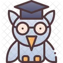 Owl Educacion Conocimiento Icono