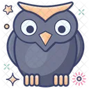 Owl Sabiduria Criatura Icono