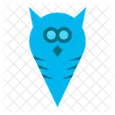 Owl Halloween Educacion Icono