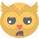 Buho Emoji Cara Icono