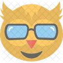 Buho Emoji Cara Icono