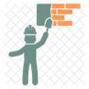 Build Construction Worker Icon