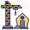 Build A House Civil Engineer Construction Icon
