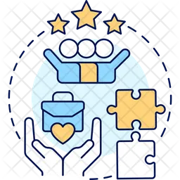 Build employee engagement  Icon