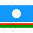 Bandeira Pais Republica Sakha Icon