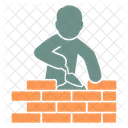 Build Wall Construction Architecture Icon