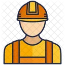 Builder Foreman Professions And Jobs Icon