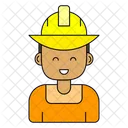 Builder Construction Worker Icon