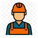 Builder Engineer Worker Icon