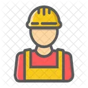 Builder Helmet Worker Icon