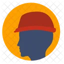 Builder Helmet Safety Icon