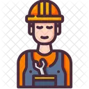Builder Man Avatar Icon