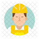 Builder Construction Worker Icon