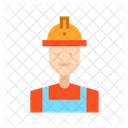 Builder Construction Worker Icon