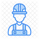 Builder Construction Worker Icon